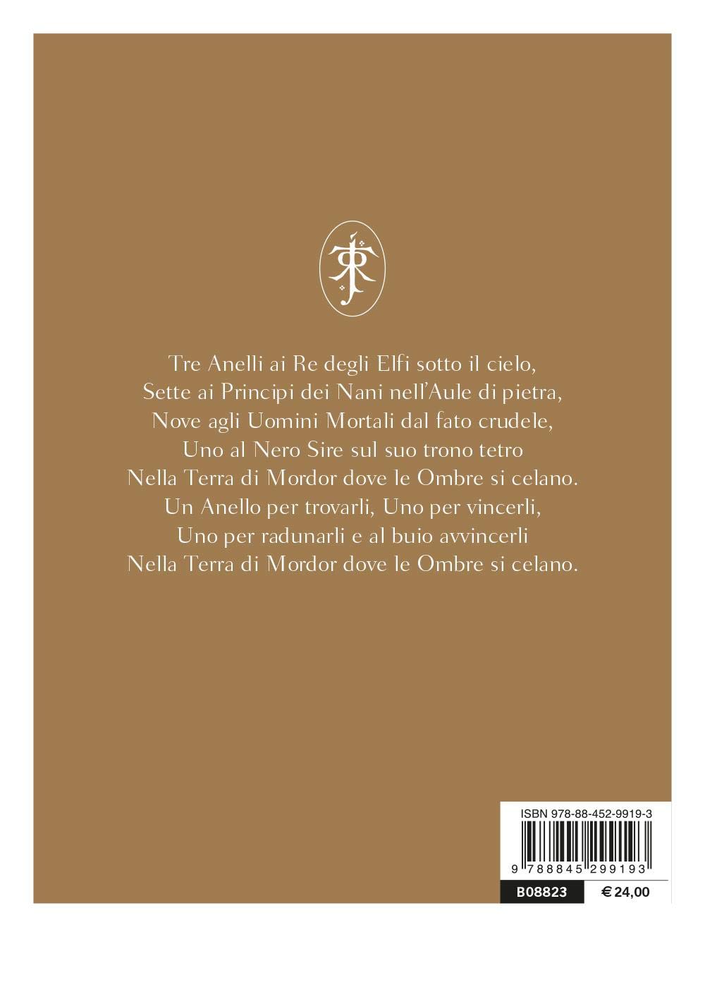 LA COMPAGNIA DELL'ANELLO. IL SIGNORE DEGLI ANELLI. VOL. 1