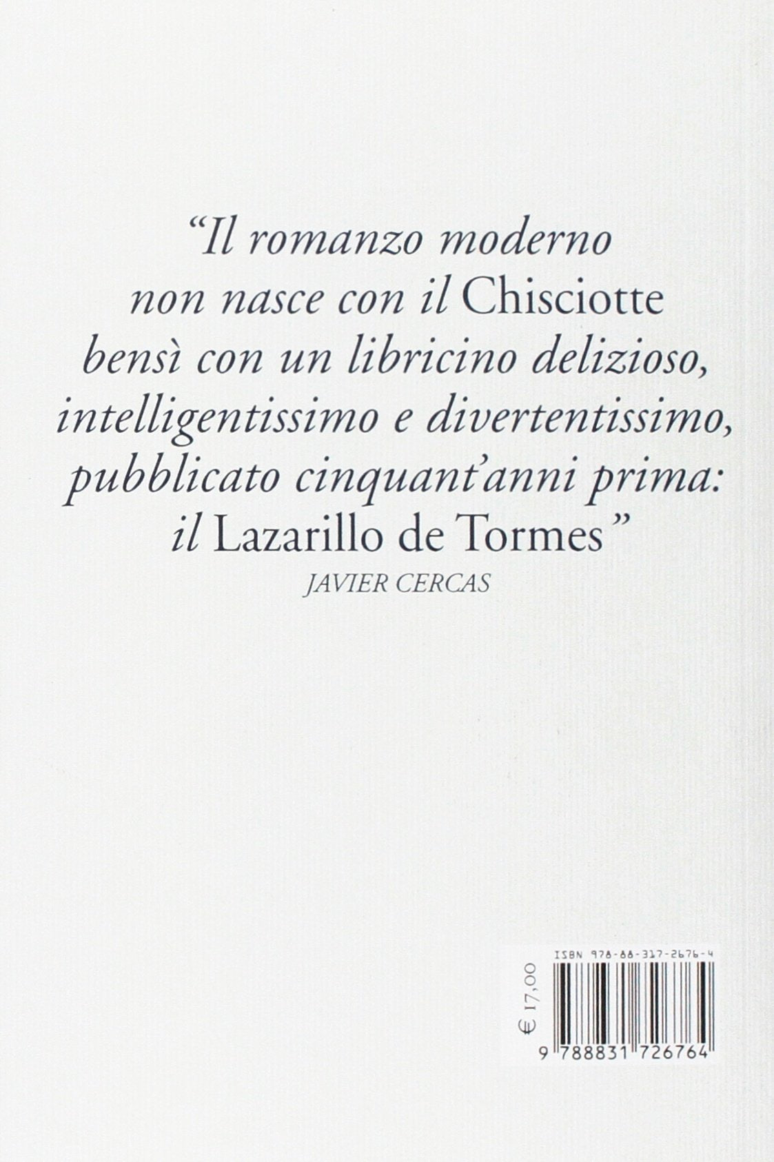 LAZARILLO DE TORMES