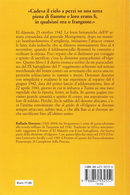 FOLGORE! ... E SI MORIVA. DIARIO DI UN PARACADUTISTA
