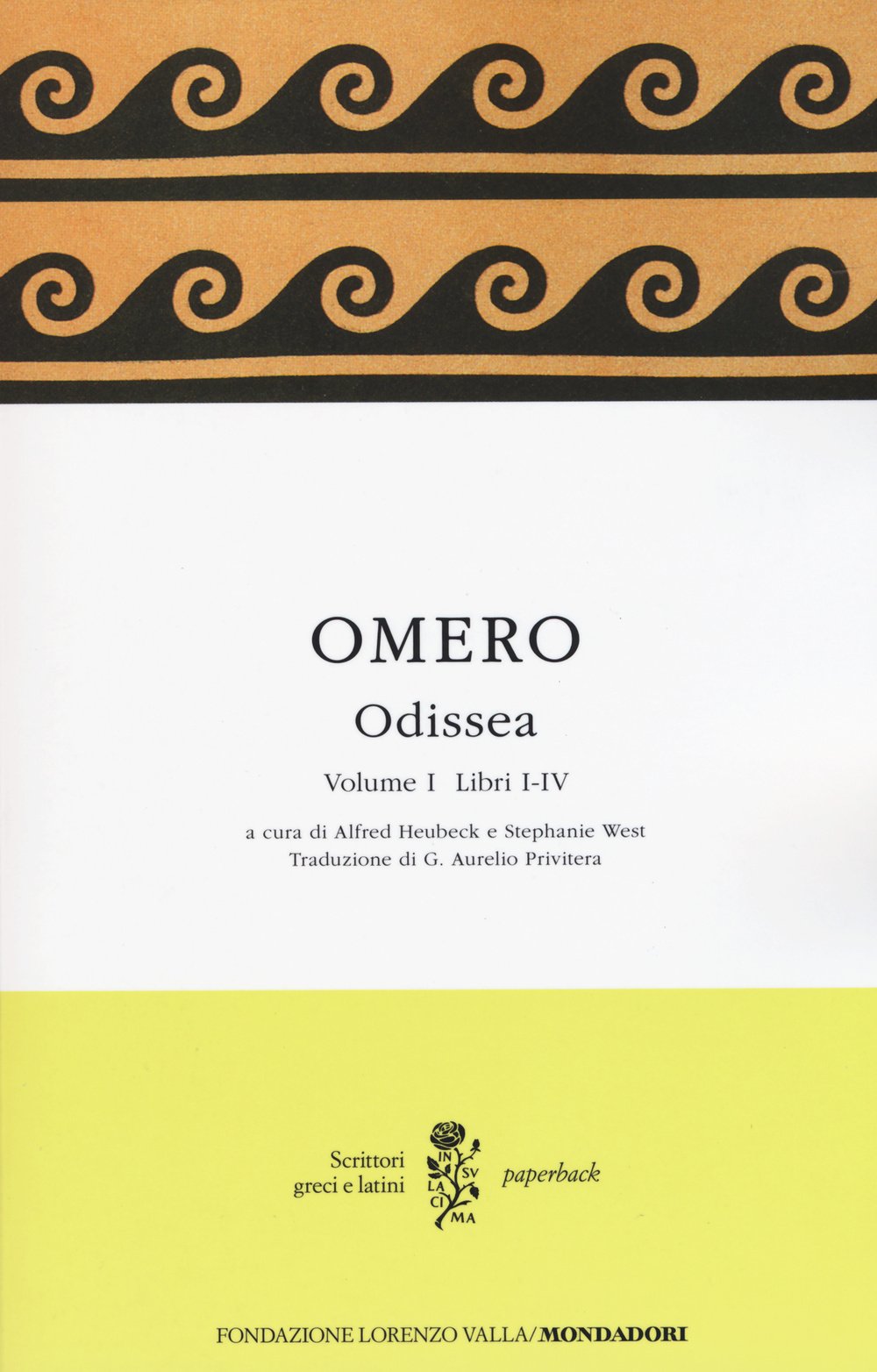 ODISSEA. TESTO GRECO A FRONTE. VOL. 1: LIBRI I-IV.