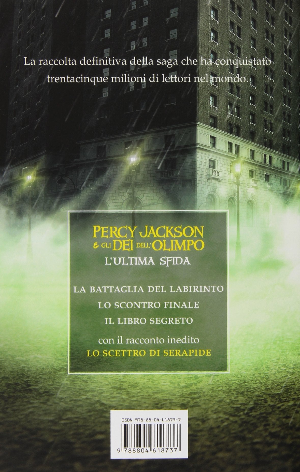 L'ULTIMA SFIDA. PERCY JACKSON E GLI DEI DELL'OLIMPO