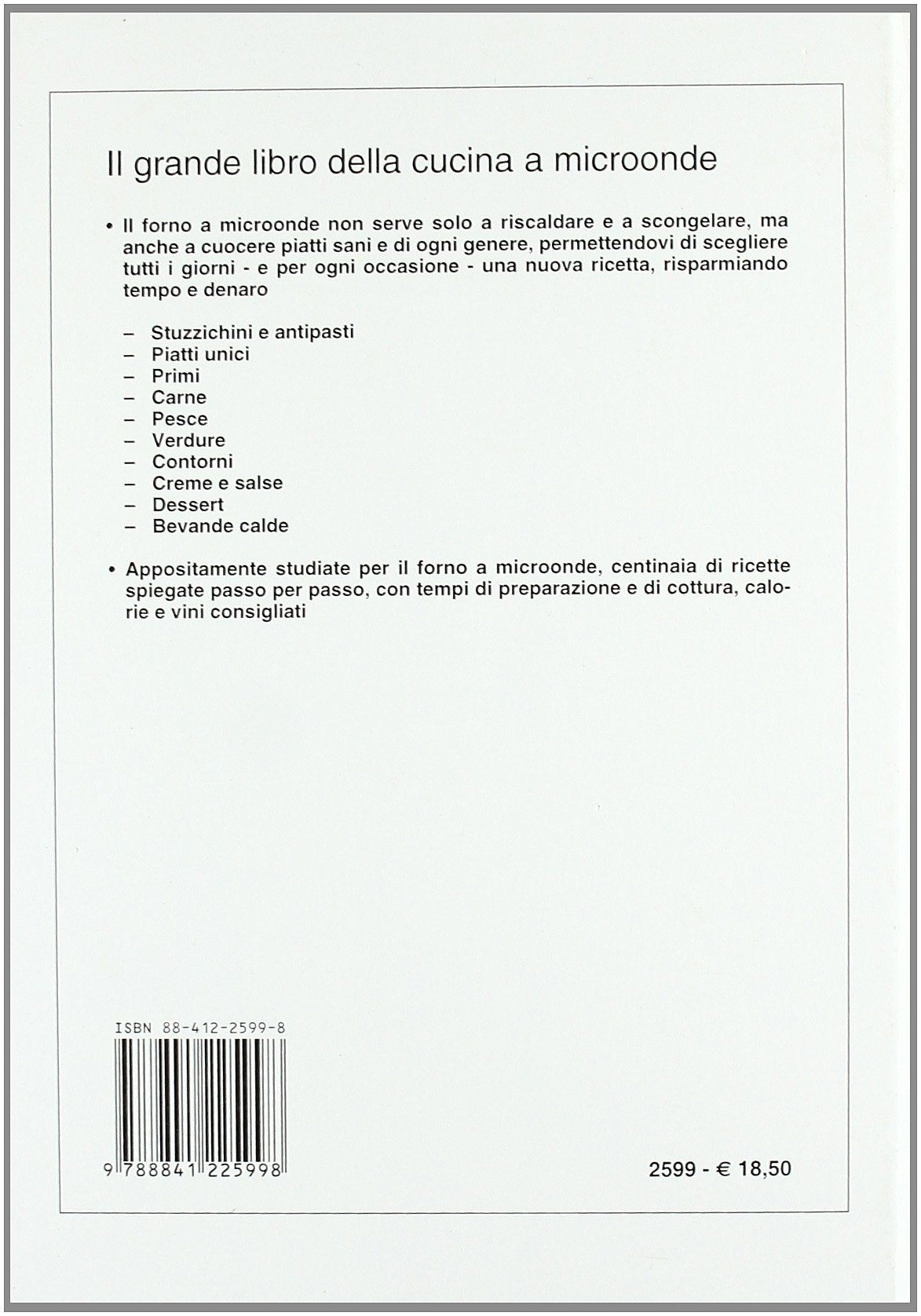 GRANDE LIBRO DELLA CUCINA A MICROONDE