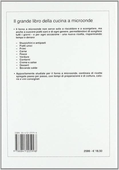 GRANDE LIBRO DELLA CUCINA A MICROONDE