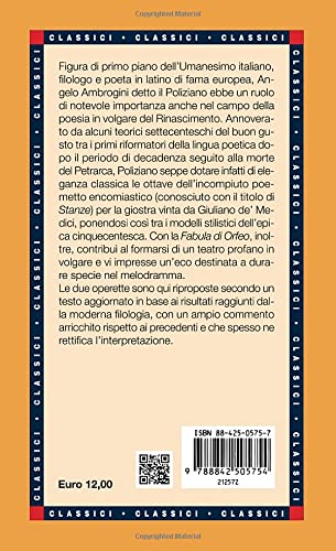 STANZE-FABULA DI ORFEO