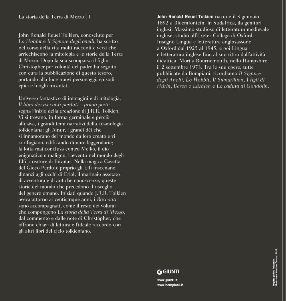 IL LIBRO DEI RACCONTI PERDUTI. LA STORIA DELLA TERRA DI MEZZO. VOL. 1