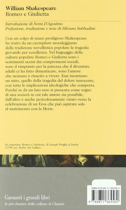 ROMEO E GIULIETTA. TESTO INGLESE A FRONTE