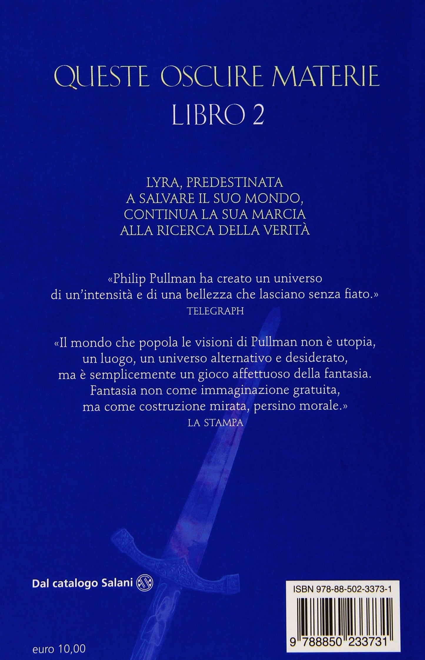LA LAMA SOTTILE. QUESTE OSCURE MATERIE. VOL. 2