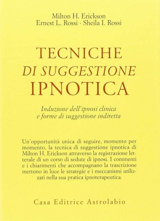 TECNICHE DI SUGGESTIONE IPNOTICA
