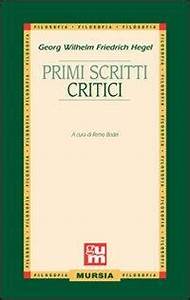 PRIMI SCRITTI CRITICI