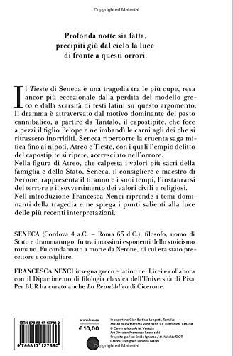 TIESTE. TESTO LATINO A FRONTE