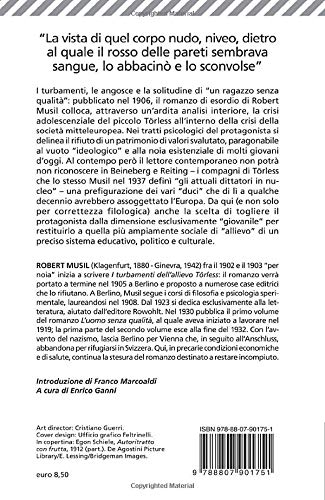I TURBAMENTI DELL'ALLIEVO TÖRLESS
