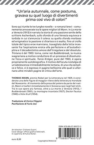 LA MORTE A VENEZIA-TONIO KRÖGER-TRISTANO